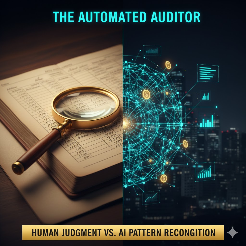 Comparison of traditional ledger and neural network data processing